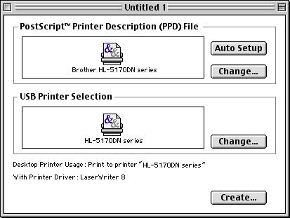 9 V PostScript Printer Description (PPD) file