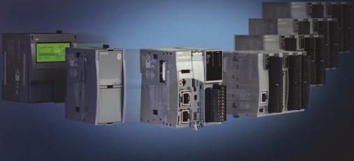 celých vyrobních zařízení nebo malých linek dva vestavěné Ethernet porty RJ45 a USB port vestavěný slot pro SD paměťovou kartu integrovaný protokol Modbus TCP a Modbus