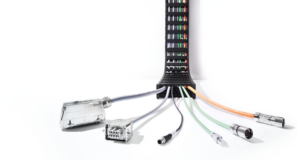 ÖLFLEX CONNECT Kabelové systémy made by Lapp Od jednožilových vodičů pro stacionární zařízení s předem osazenými kabelovými oky nebo dutinkami přes kabelovou