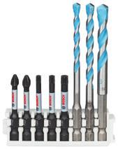 608.522.333 oboustranný bit Impact Control 65 mm, 8xPH2/PZ2 356760 2.608.522.326 sada bitů Impact Control 50 mm; PH2, PH2, PZ2, PZ2, T20, T25, T30, držák bitů Standard 356761 2.