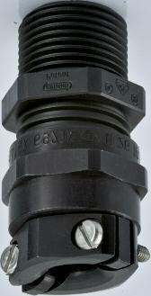 Ex e PLAstoVé kabelové VýVodky SK-K-Z-Ex PG ateriál Tvarové těsněni O-kroužek polyamid-al Obj. č. mm mm mm mm PG 9 4 8 15 29 19 1.215.0901.14 PG 11 6 10 15 32,5 22 1.215.1101.