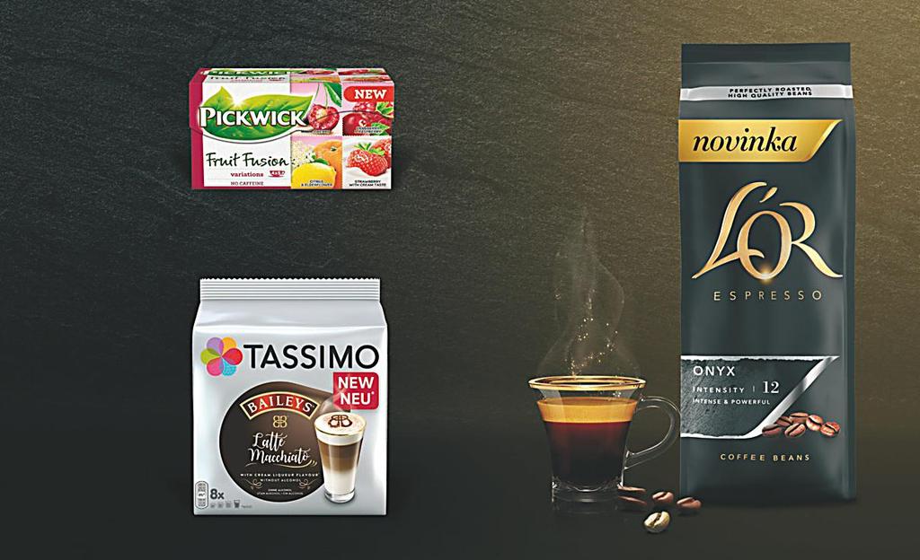 40,67 Tchibo Gold Selection instantní káva 2 druhy 180 g 100 g = 49,94 200 g 100 g = 44,95 Tchibo Barista mletá káva 2 druhy 250 g 100