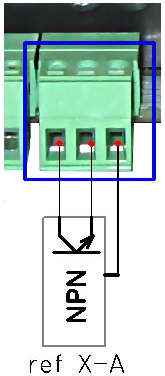 !!! Indukční spínače je možné připojit pouze typu NPN Mechanické spínače Indukční spínače 9.3 Připojení tlačítek START a STOP (CNBTN) Tl.