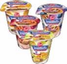 11597 Jogobella STANDARD 2,5 % 400 g MIX borůvka, hruška, jahoda, pečené jablko 11464 Jogobella bez laktózy MIX jahoda, malina, višeň, broskev