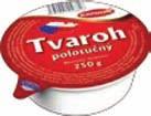 Tvarohy Tvarohy ochucené 15,90 16,90 1525 Kapucín měkký tvaroh 0,1 % 250 g kelímek 6 ks 18