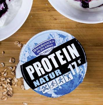 8594001 246618 15155 BM PROTEIN tvaroh broskev-meruňka 6 ks 18
