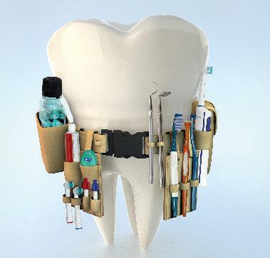 Zuby jsou jedinou částí