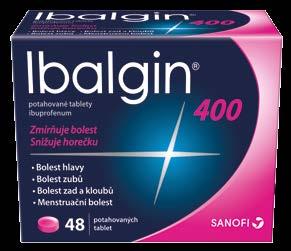 Ibalgin 400 89,- 79,- 48 tablet 69,- -22% gel 150 g +