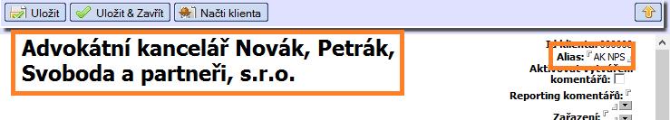 Přídavné úložiště spisu V některých případech se může hodit mít pro spis i další úložiště dokumentů.