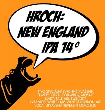 KRPOLÁK NEIPA SLÁDEK AUTORŮV TAG ALKOHOL ABV HOŘKOST IBU LUBOŠ HROCH NEIPA 5,5 % 54 10 BRNO BARVA EBC 2018 O PIVU INFUZE jednostupňová Styl Mladina New England IPA (21B) 25 l 67 C 70 min 76 C 10 min