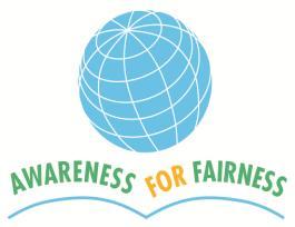 2.4.3 Fair Trade projekty 2.4.3.1 Awareness For Fairness Fair Trade a globální vzdělávání Tento projekt má za cíl přispět ke zvýšení povědomí a chápání rozvojových otázek, především otázky Fair Trade.