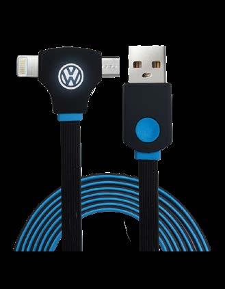 Nabíjecí USB kabel 3v1 UC027 Nabíjecí USB kabel 3v1 LED