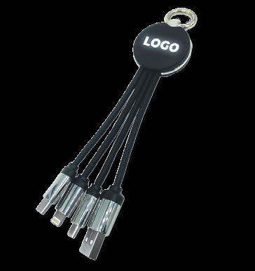 MicroUSB Lightning USB-C délka 21 cm / 150 cm MicroUSB