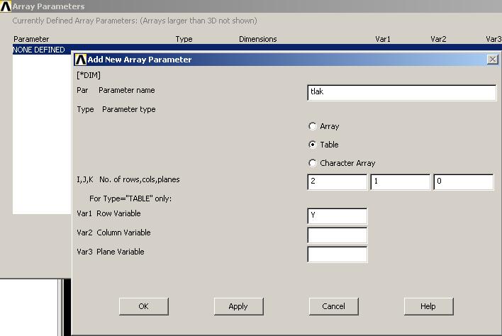 Utility Menu > Plot > Elements EPLOT A uložíme výsledek práce. Utility Menu > File > Save as Jobname.