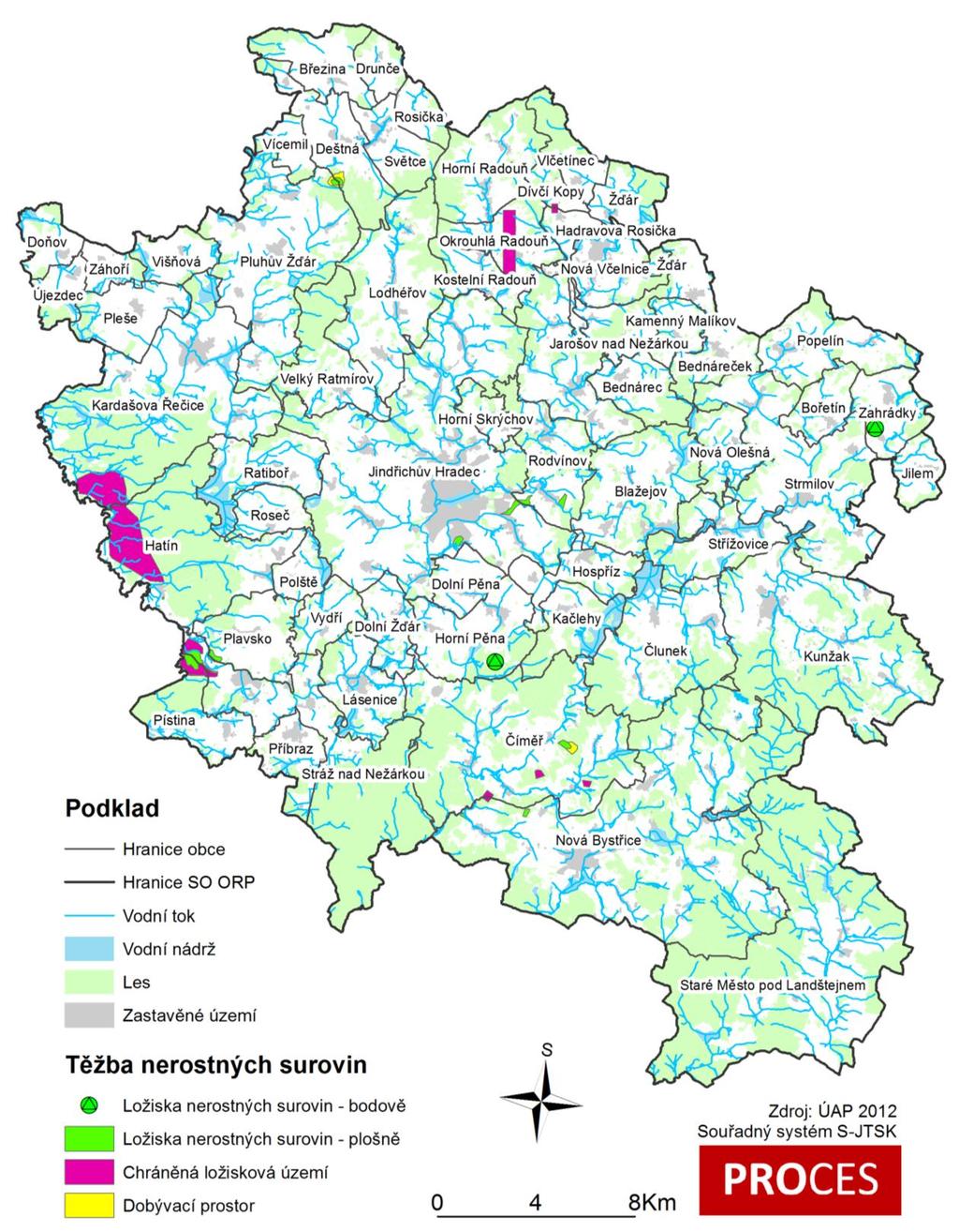 Centrum pro rozvoj obcí a regionů, s. r. o. Mapa 2.1.