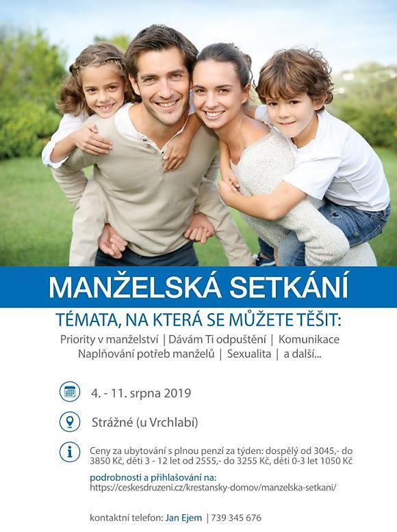 Milí manželé a manželky, milí pečovatelé a pečovatelky! Dovolte, abychom Vás pozvali na nově chystané akce: 1.