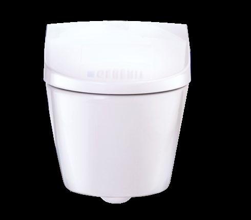 poskytují montážní prvky Geberit pro WC se splachovací nádržkou pod omítku bezpečné řešení.