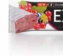 EXCELENT PROTEIN BAR 85 g Proteinová tyčinka s ovocem či oříšky, zalitá v mléčné čokoládě nebo jogurtové polevě.