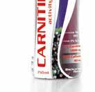 CARNITINE ACTIVITY DRINK S KOFEINEM - NESYCENÝ Osvěžující hotový nápoj bez cukru s obsahem L-karnitinu (1000 mg) a s přídavkem energizujících látek, jako jsou kofein a taurin.