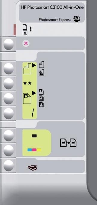 Teend : Zárjon be minden ablakot. Húzza ki az USB-kábelt, és helyezze be a zöld HP All-in-One Windows CD-t. Olvassa el a 11. és a 12. lépésben leírtakat.