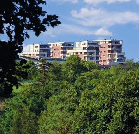 Byty mají promyšlené uživatelské dispozice, všechny mají parkovací stání, většina i sklep a balkon nebo terasu.