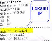 V programu Trifid provedeme nastavení přes Systémové funkce Konfigurace Lokální konfigurace.