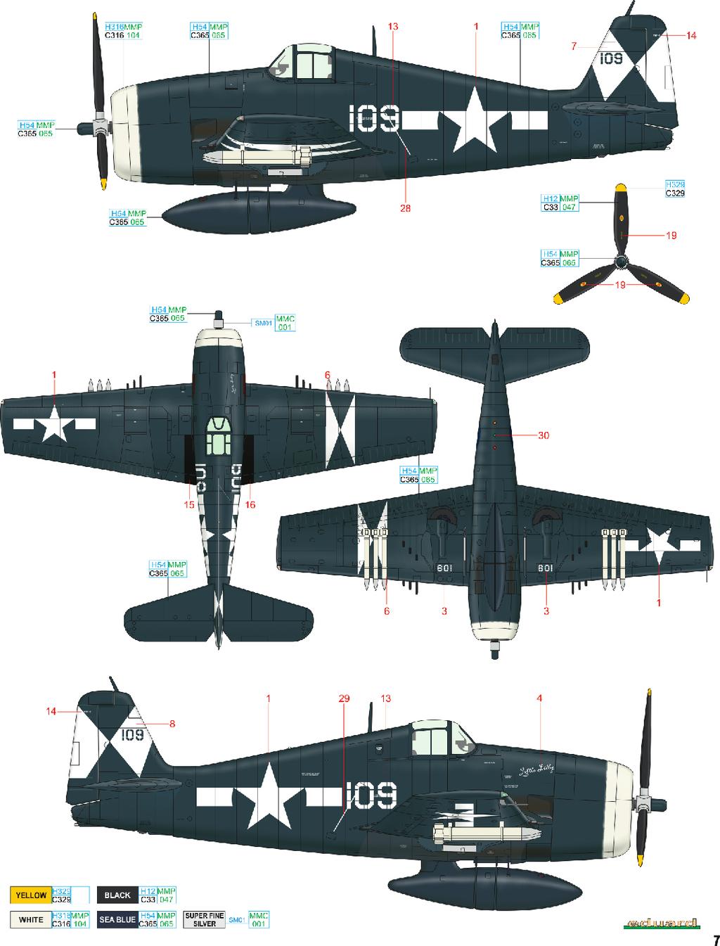 VF-83, USS Essex, březen 1945 Na jaře 1945 podnikly americké palubní letouny několik masívních útoků na japonské mateřské ostrovy.