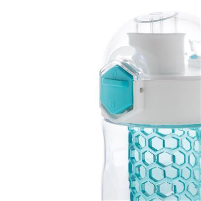 265 Přidejte do vaší vody některé zdravé ovocné příchutě. Tato designová láhev s voštinovými detaily nabízí pohodlné pití s jedním rukama.