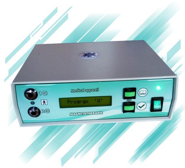 přenosný přístroj Programy A, B, C, 0-13 Frekvenční, časová, intensitní volba Intensita 1-10 Digitální displej LED indikace Akustická a optická signalizace