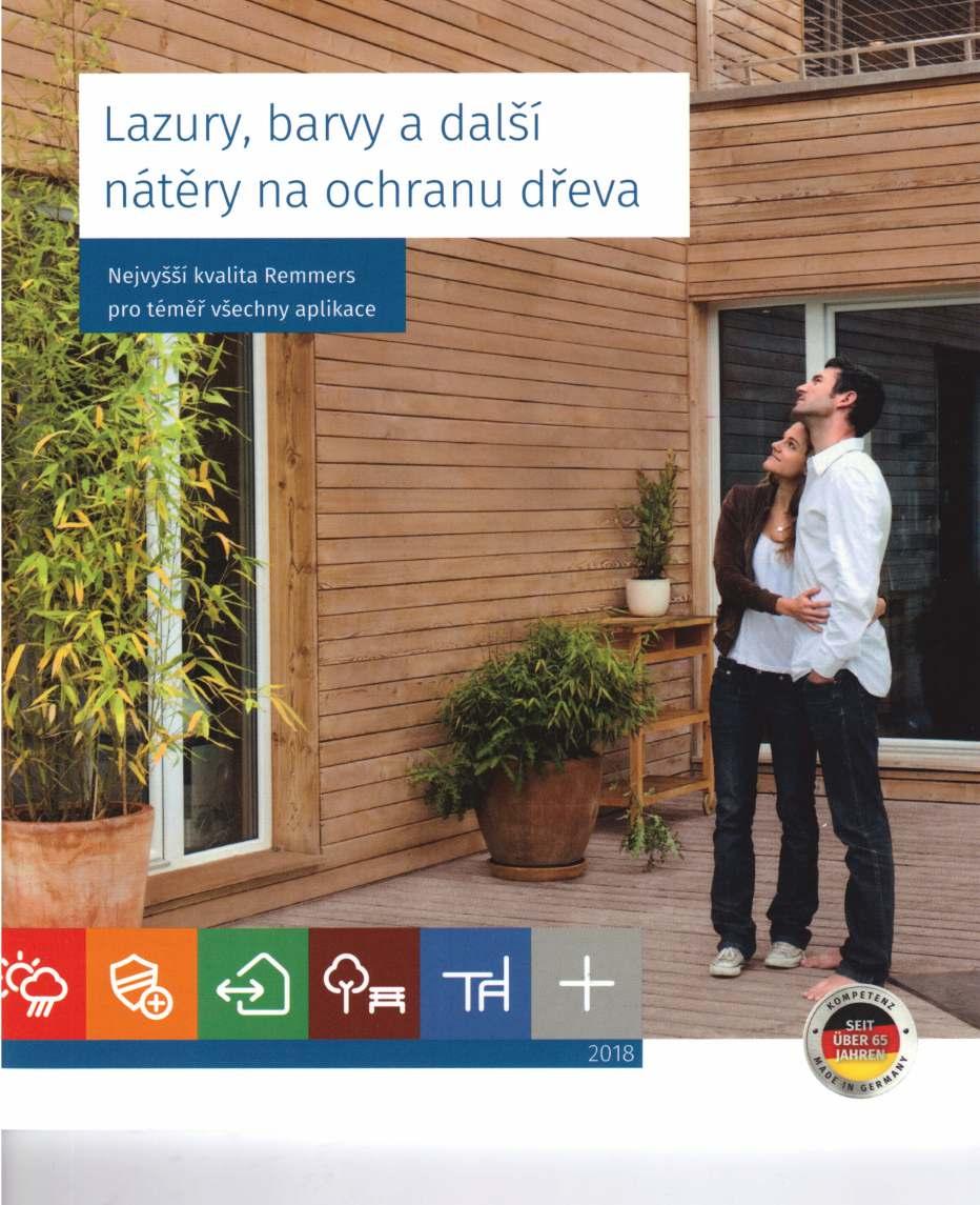 S T R A N A 5 Lazury, barvy a další nátěry na ochranu dřeva Nejvyšší kvalita Remmers pro téměř všechny aplikace CENTRUM BAREV v bývalém pivovaru vedle Penny Komenského 63, Vrchlabí Telefon: 732 507