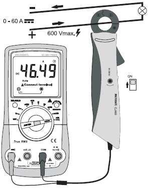 Režim měření LoZ se smí používat jen do max. napětí 250 V a jeho trvání nesmí být delší než 3 sekundy. Tento režim není dostupný v rozsahu měření mv.