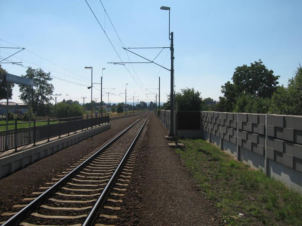 postavena vlaková cesta pro protijedoucí vlak Os 3714 na SK č.