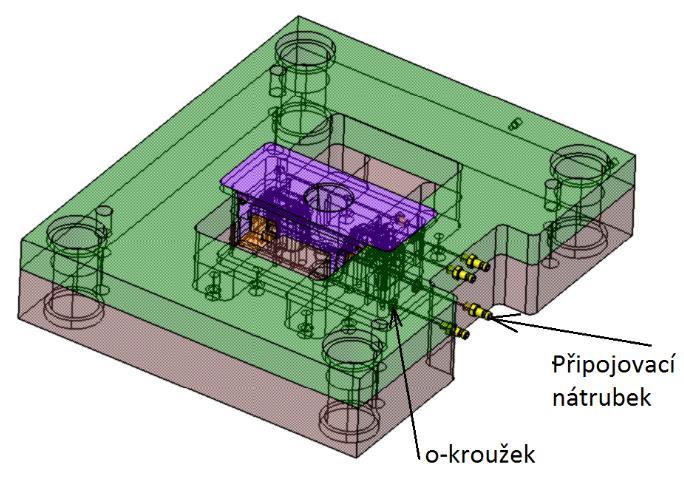 UTB ve Zlíně, Fakulta technologická 47 9.6 Odvzdušnění Obr.