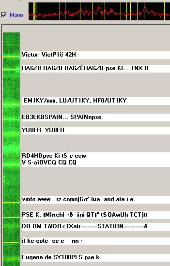 Několik rad: Nechte vždy vypnutý hlasový procesor. Tranceiver přepněte na USB (LSB je též možné, ale normálně se používá USB). Použijte tak malý výkon, který je dostatečný pro solidní QSO.