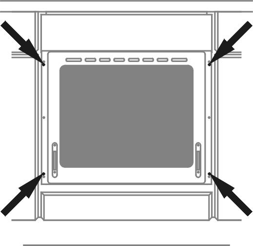 INŠTALÁCIA Montáž rúry na pečenie na montáž rúry pripraviť otvor v nábytku s rozmermi uvedenými na obr.