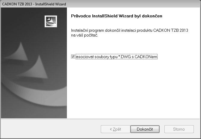 přepíšete. UPOZORNĚNÍ: Od verze CADKONu TZB 2009 již není podporována možnost hardwarové ochrany. 6.