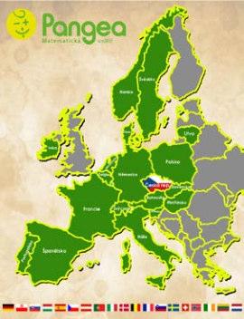 Mezinárodní matematická soutěž Pangea v Evropě Název země Počet registrovaných účastníků Název země Počet registrovaných účastníků 1 Německo 127 848 10 Belgie 8 250 2 Španělsko 109 507 11 Portugalsko