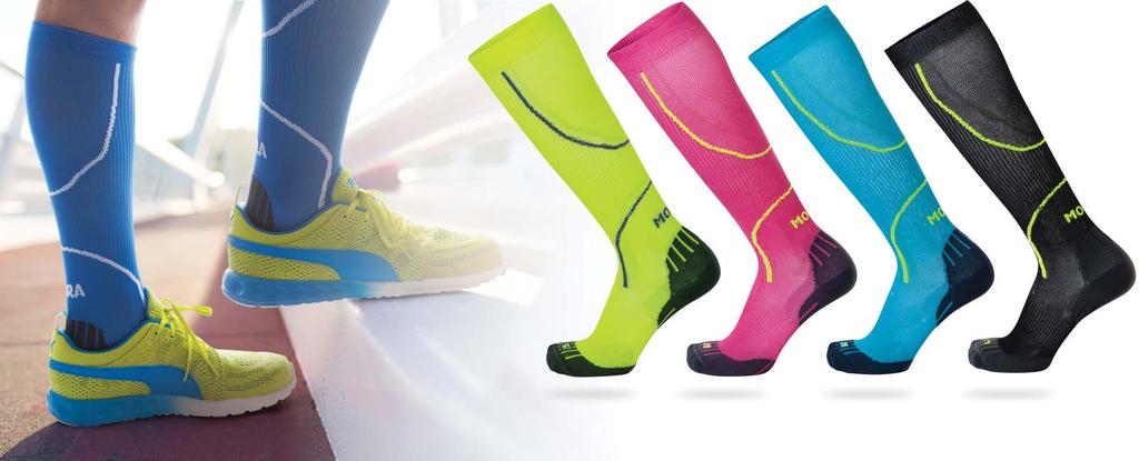 PONOŽKY / FM Doplněním rozsáhlé řady ponožek jsou kompresní ponožky, podkolenky a návleky na lýtka.