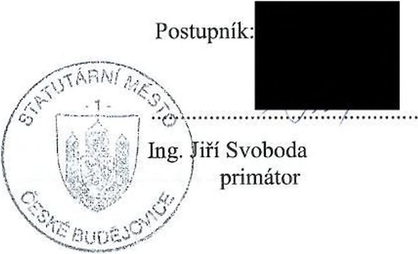 c-budeioice.cz ) s ýjimkou osobních a citliých údajů uedených této smlouě. IV.