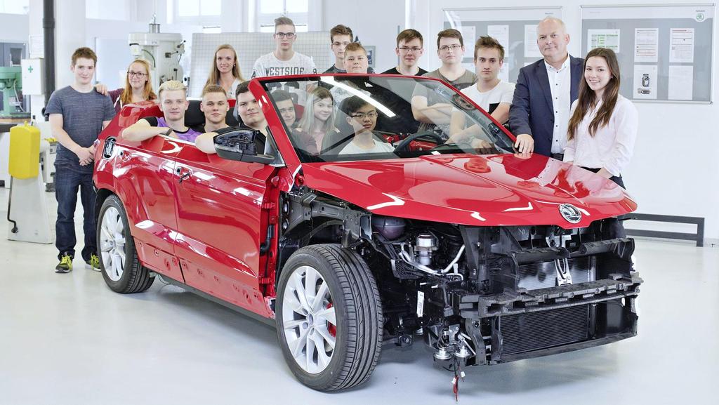 14 ŠKODA AUTO, Vzdělávání - klíčová