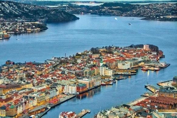 Finálové kolo 9. ročník 17. BUDE ZÍTRA PRŠET? Bergen (město na jihovýchodě Norska) má mírné a vlhké pobřežní klima charakteristické malými rozdíly v teplotě během roku.