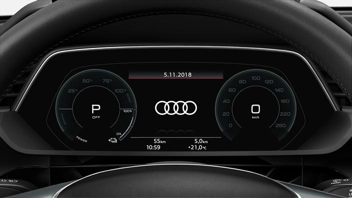 myinfo online zpravodajství počasí myroadmusic online media streaming online a hybridní rádio Audi music interface pro přední sedadla dva USB sloty pro nabíjení a datový přenos umožňuje přehrání