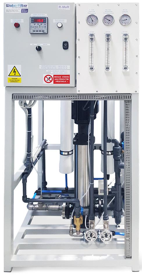 (efektivita) 50% - 75% Standardní membrány CSM RE xxxx - BLN Osmosis PRO 500 CM Typ membrán: Standardně používáme základní nízkotlakové membrány pro všestranné použití.