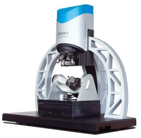 Optický mikroskop Alicona Infinite Focus G5 + rotační