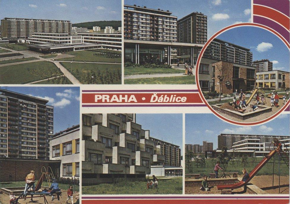 Kdy žilo na sídlišti nejvíc obyvatel? Výstavba sídliště Ďáblice byla zahájena v roce 1968. Do prvních dokončených domů se obyvatelé nastěhovali už v roce 1970.