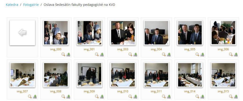 2 JOOMLA! JAKO PROSTŘEDNÍK PRO TVORBU KATEDRÁLNÍHO WEBU a se á ště ík ohl přehled ě poh o at e í žád á u ele á ko po e ta, která galerii. V základ í i stala i RS ohužel t to áležitosti splňo ala.