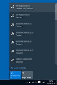 Řešení problémů Kontrola identifikátoru SSID pro počítač Windows Klikněte na ikonu