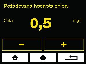 Pokud máte sondu CLF Pro správnou funkci sondy CLF je nutné dodržet níže popsané podmínky: ph bazénové vody Ideální hodnota ph by měla být mezi 7,3 až 7,6.