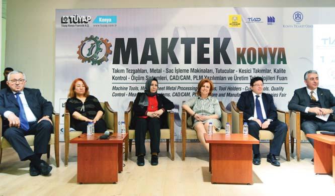 FUAR FAIR Malzeme, Metalurji, Otomasyon ve Üretim Teknolojisi / Material, Metallurgy, Automation and Extraction Technology Takım Tezgahları Sanay c ve İş İnsanları Derneğ (TİAD) le TÜYAP Konya ş b rl