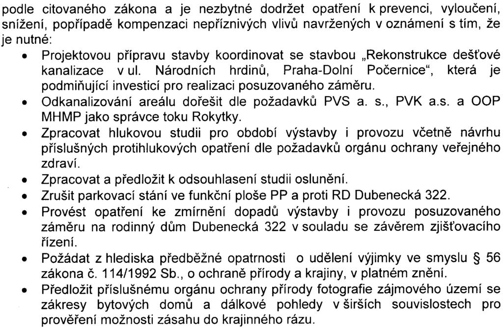 6, kategorie II, pøílohy È. 1 zákona È. 100/2001 Sb., o posuzování vlivù na životní prostøedí a o zmìnì nìkterých souvisejících zákonù (zákon o posuzování vlivù na životní prostøedí), v platném znìní.